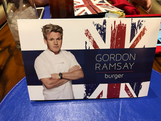 Gordon Ramsay Burger 2019-4-26