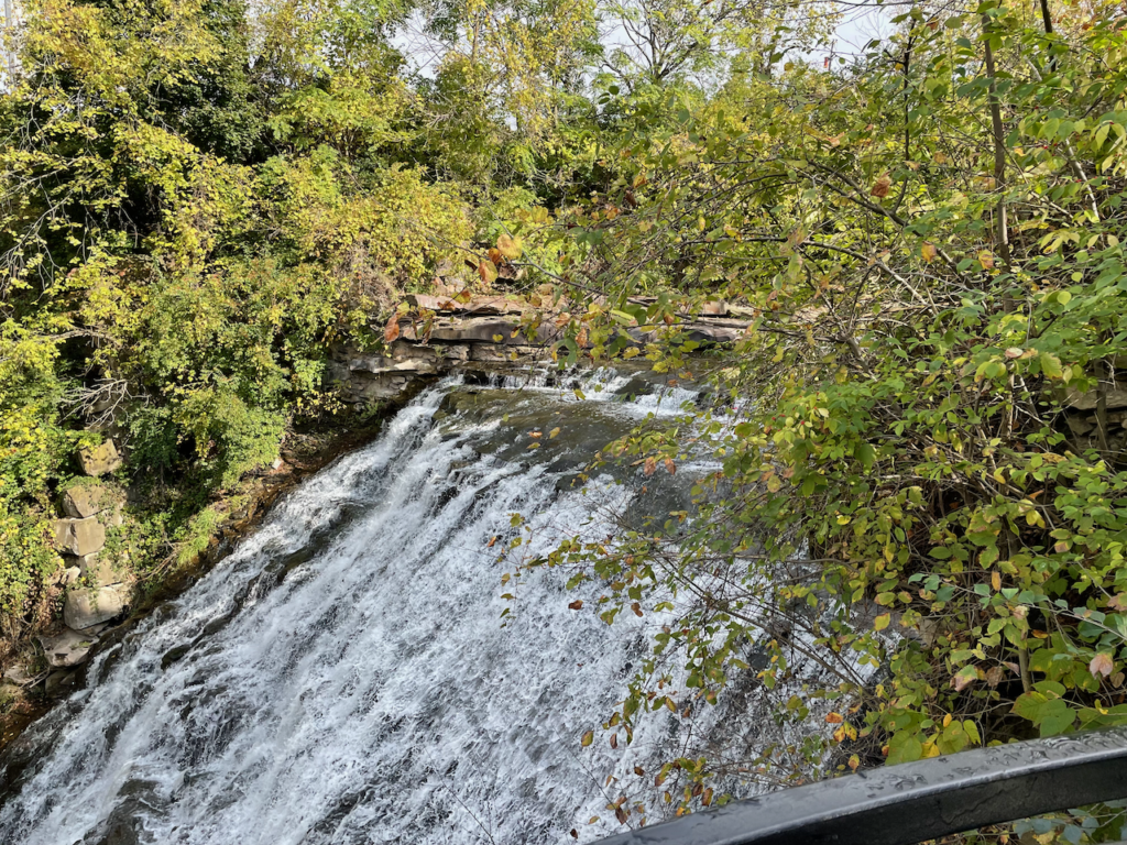 Cataract Falls at Mill Creek 10/23/2021